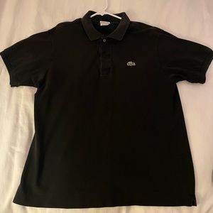 Lacoste Black Polo Shirt Medium 5